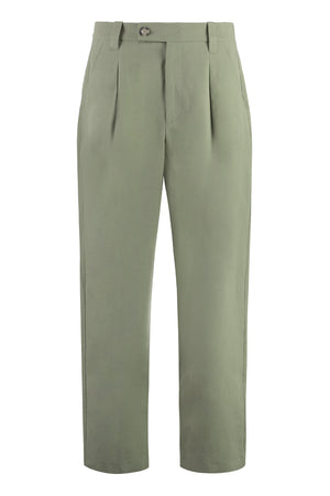 Renato Cotton-linen trousers-0